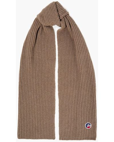 Fusalp Ribbed Merino Wool And Cashmere-blend Scarf - Multicolour