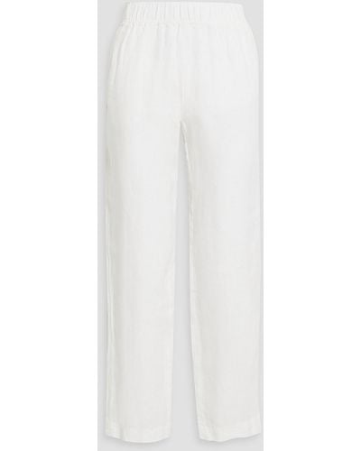 Alex Mill Linen Straight-leg Pants - White