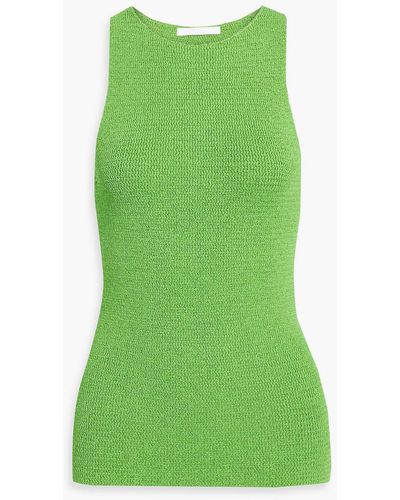 Helmut Lang Knitted Tank - Green