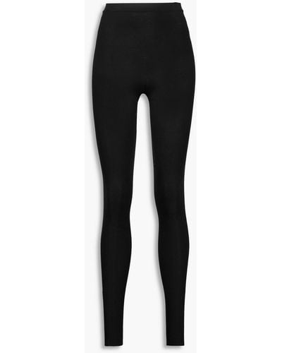 Dolce & Gabbana Ribbed Cashmere leggings - Black