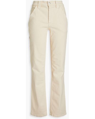 A.L.C. Kennedy Mid-rise Straight-leg Jeans - White