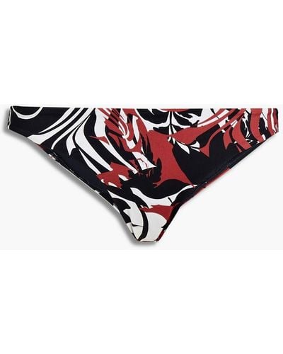 Jets by Jessika Allen Printed Low-rise Bikini Briefs - Multicolour