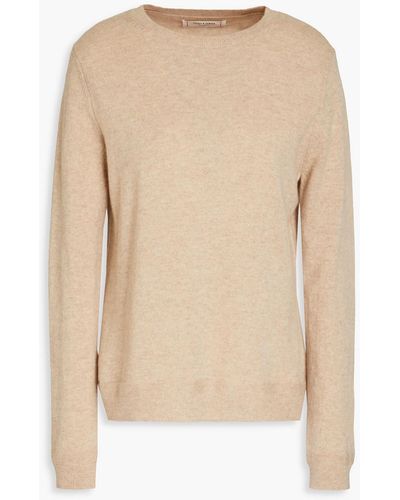 Chinti & Parker Mélange Cashmere Sweater - Natural