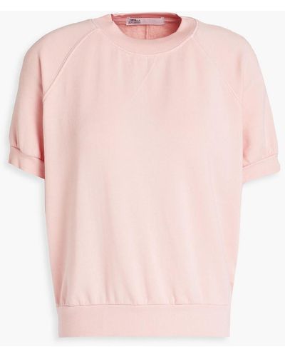 Stateside Cotton-fleece Sweatshirt - Pink