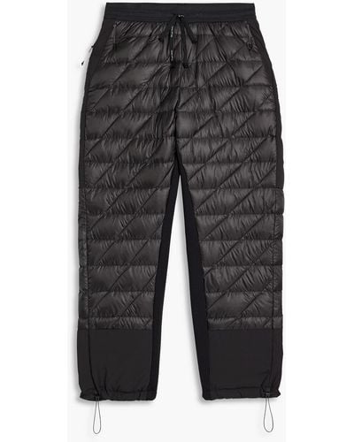 Holden Quilted Down Ski Pants - Gray