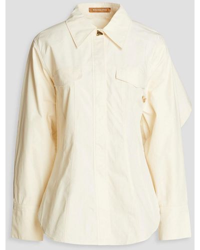 Rejina Pyo Cotton-poplin Shirt - Natural