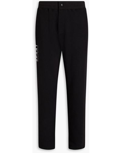 Missoni Printed French Cotton-terry Joggers - Black