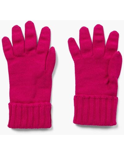 Claudie Pierlot Agant Wool Gloves - Pink