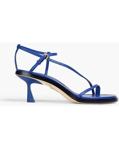 Zimmermann Leather Sandals - Blue