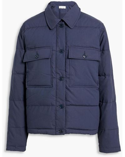 Alex Mill Quilted Cotton Jacket - Blue