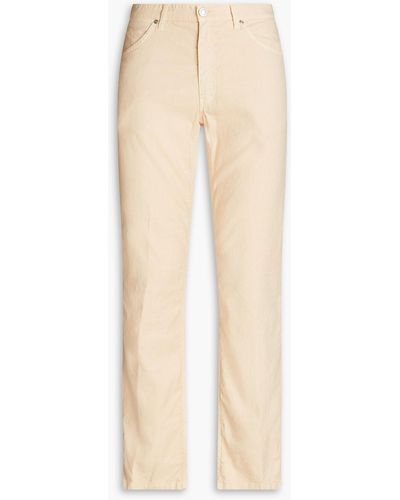 120% Lino Linen And Cotton-blend Pants - Natural