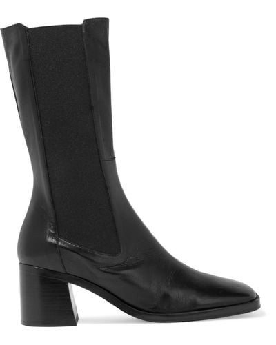 Miista Estelle Leather Boots - Black