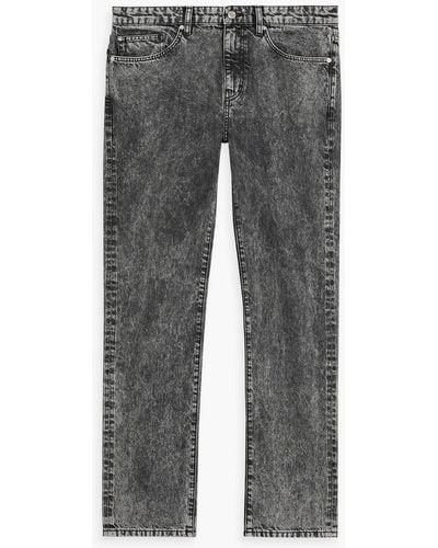 IRO Acid-wash Denim Jeans - Gray