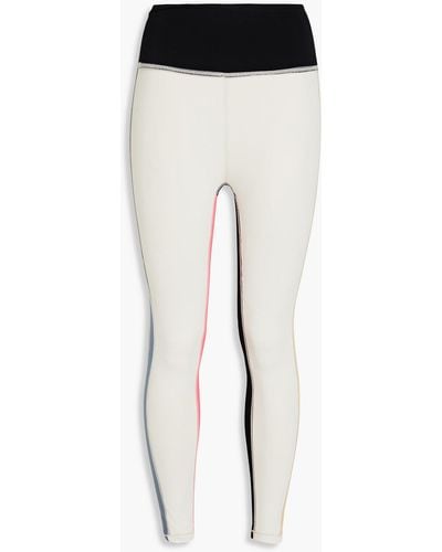 Splits59 Sam Color-block Stretch leggings - White
