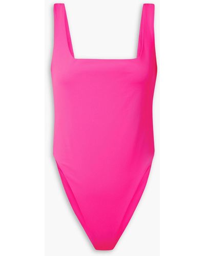 Mara Hoffman Idalia Swimsuit - Pink