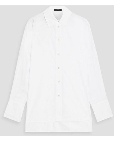 JOSEPH New Baja Cotton-poplin Shirt - White