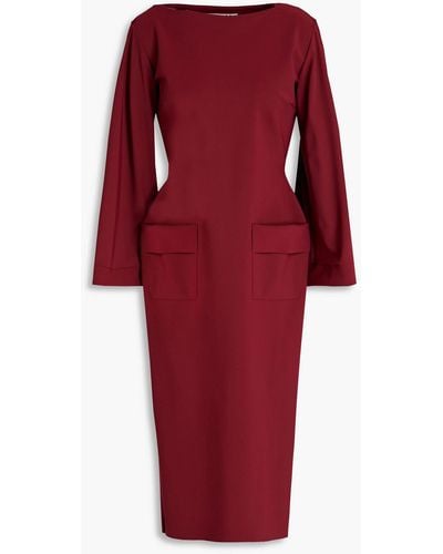 La Petite Robe Di Chiara Boni Nusi Scuba Dress - Red