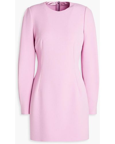 Dolce & Gabbana Crepe Mini Dress - Pink