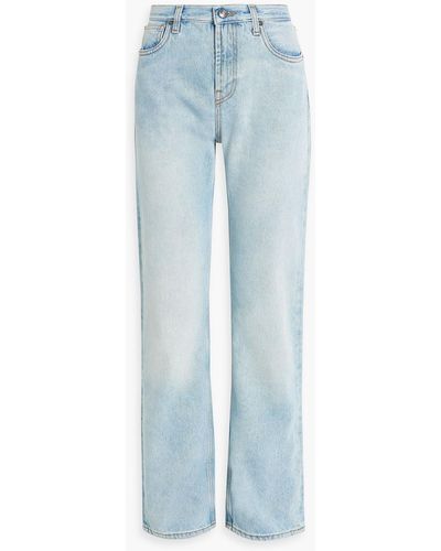 Etro High-rise Straight-leg Jeans - Blue