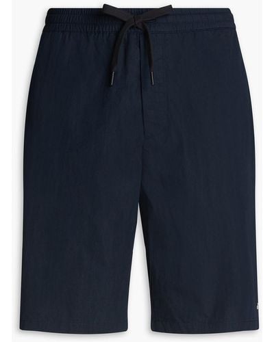 Rag & Bone Axel shorts aus einer baumwollmischung mit tunnelzug - Blau