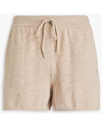Loulou Studio Toran Cashmere Shorts - Natural