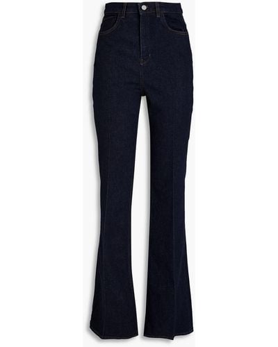 Theory High-rise Flared Jeans - Blue