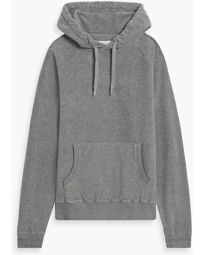 Hamilton and Hare Cotton-terry Hoodie - Grey
