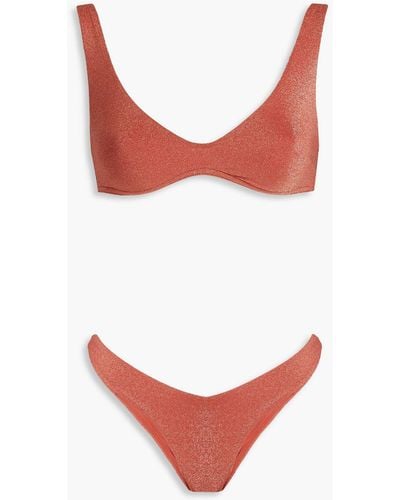 Zimmermann Stretch-jersey Bikini - Red