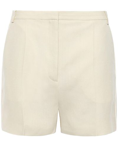 Victoria Beckham Canvas Shorts - White
