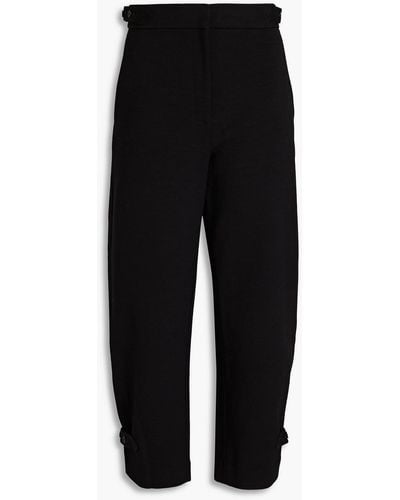 Tory Burch Ponte Tapered Trousers - Black