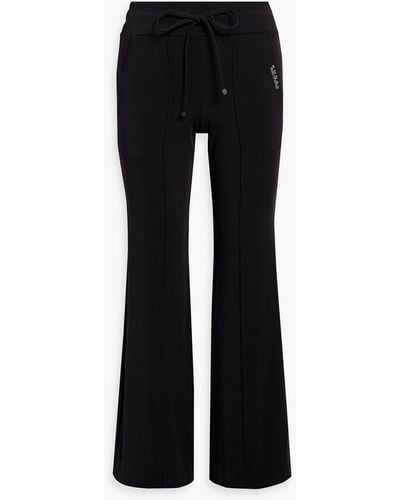Koral Haze Out Stretch-jersey Track Trousers - Black