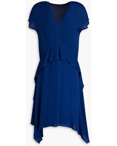 By Malene Birger Balizia Crepe De Chine Dress - Blue