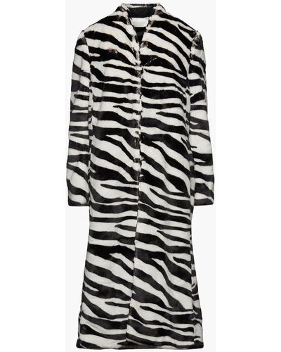 Michelle mason faux fur coat cheap