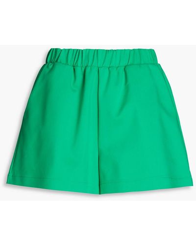 GOOD AMERICAN Cotton-blend Shorts - Green