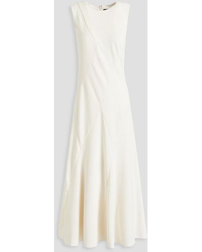 Theory Crepe Midi Dress - White