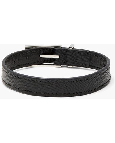 Montblanc Armband aus leder - Schwarz