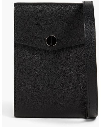 Dunhill Duke Pebbled-leather Pouch - Black