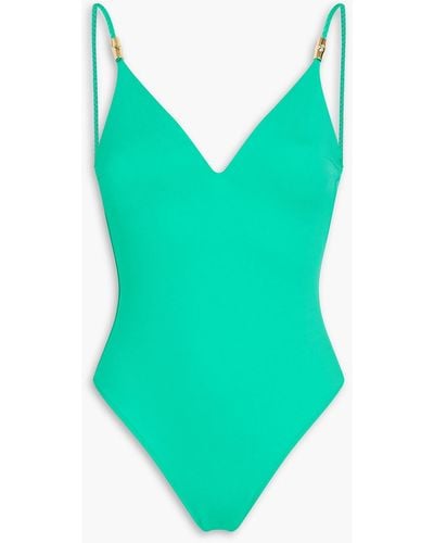 Heidi Klein Portofino Swimsuit - Blue