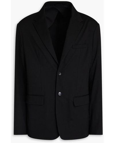 Emporio Armani Jersey Blazer - Black