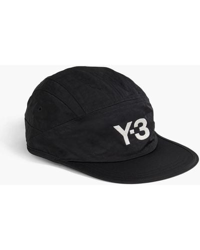 Y-3 Embroidered Twill Baseball Cap - Black