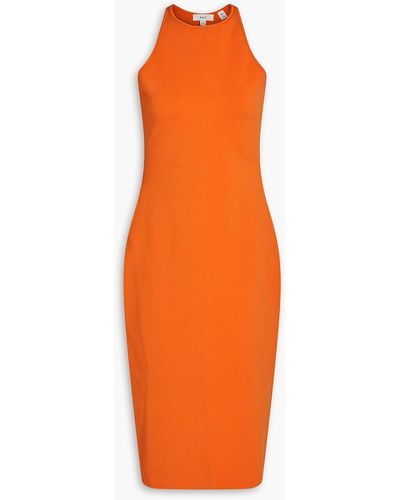 A.L.C. Pierce Cutout Ponte Dress - Orange