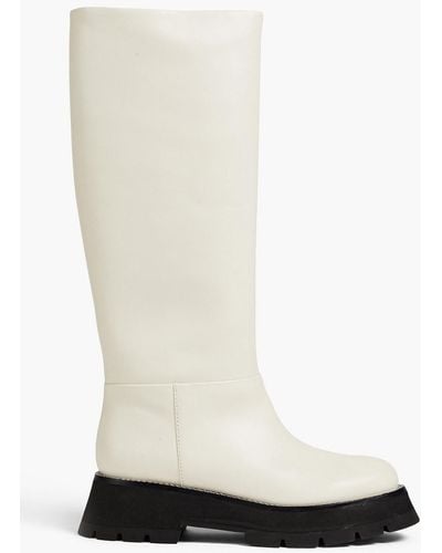 3.1 Phillip Lim Kate Leather Boots - White