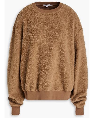GOOD AMERICAN Sweatshirt aus fleece - Braun