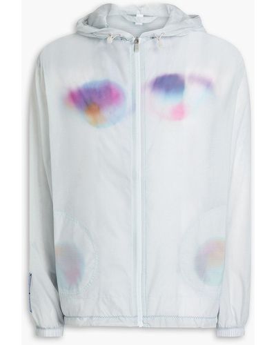 McQ Printed Ripstop Hooded Jacket - White
