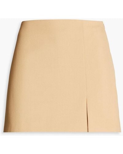 Rejina Pyo Stretch-cotton Twill Mini Skirt - Natural