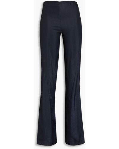 Jacquemus Soffio Cady Flared Trousers - Blue