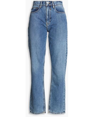 IRO Ganemei hoch sitzende jeans mit schmalem bein - Blau