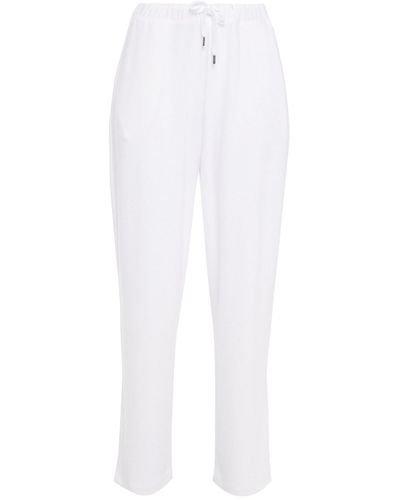 American Vintage Vetington Fleece Track Pants - White