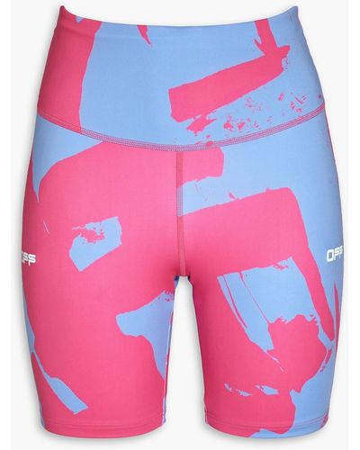 Opening Ceremony Printed Stretch Shorts - Pink