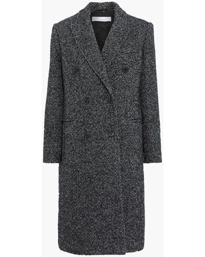 IRO Cepilea Double-breasted Wool-blend Tweed Coat - Gray